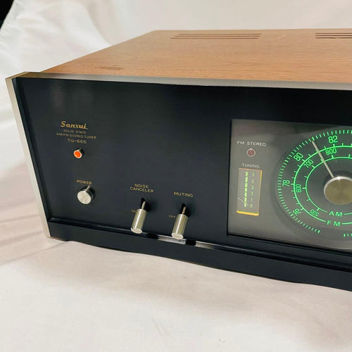 Radio Tuner Sansui Tu-666 Am Fm