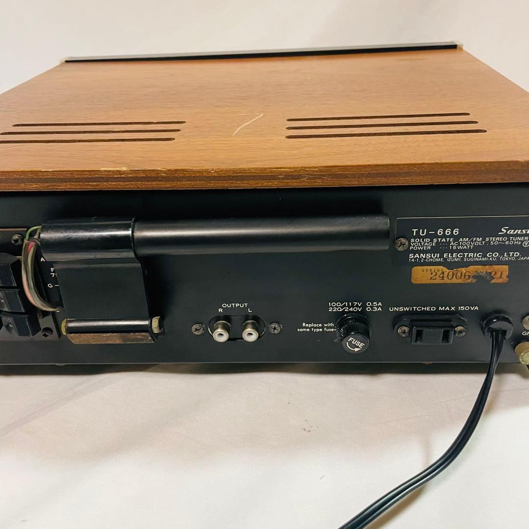 Radio Tuner Sansui Tu-666 Am Fm