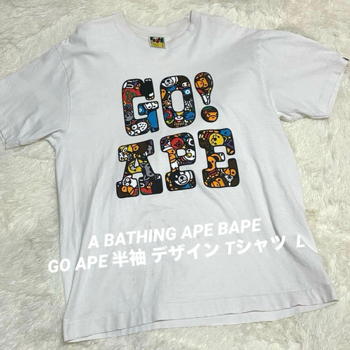 T-Shirts A Bathing Ape Bape Go T L