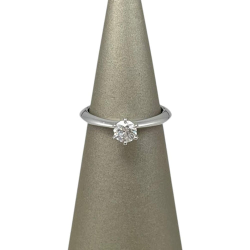 Tiffany Ring 8 Pt950 0.30Ct