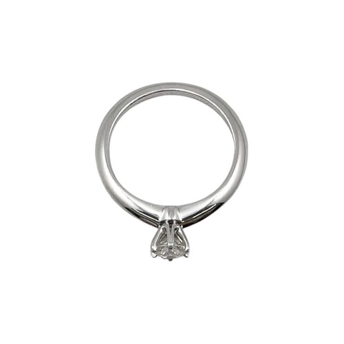 Tiffany Ring 8 Pt950 0.30Ct