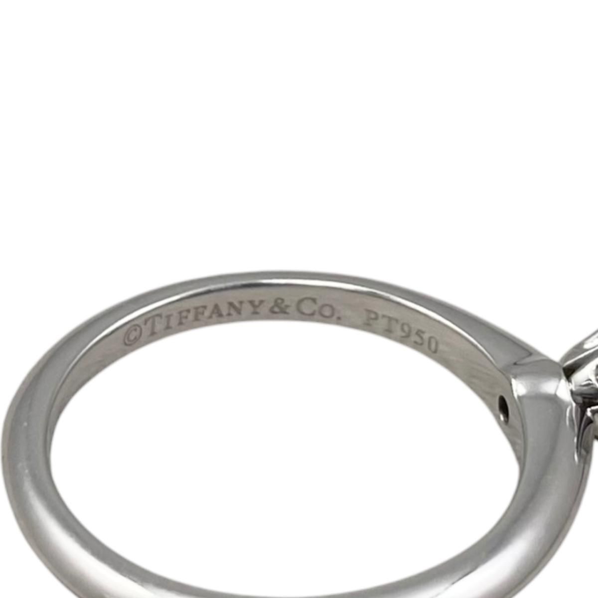 Tiffany Ring 8 Pt950 0.30Ct