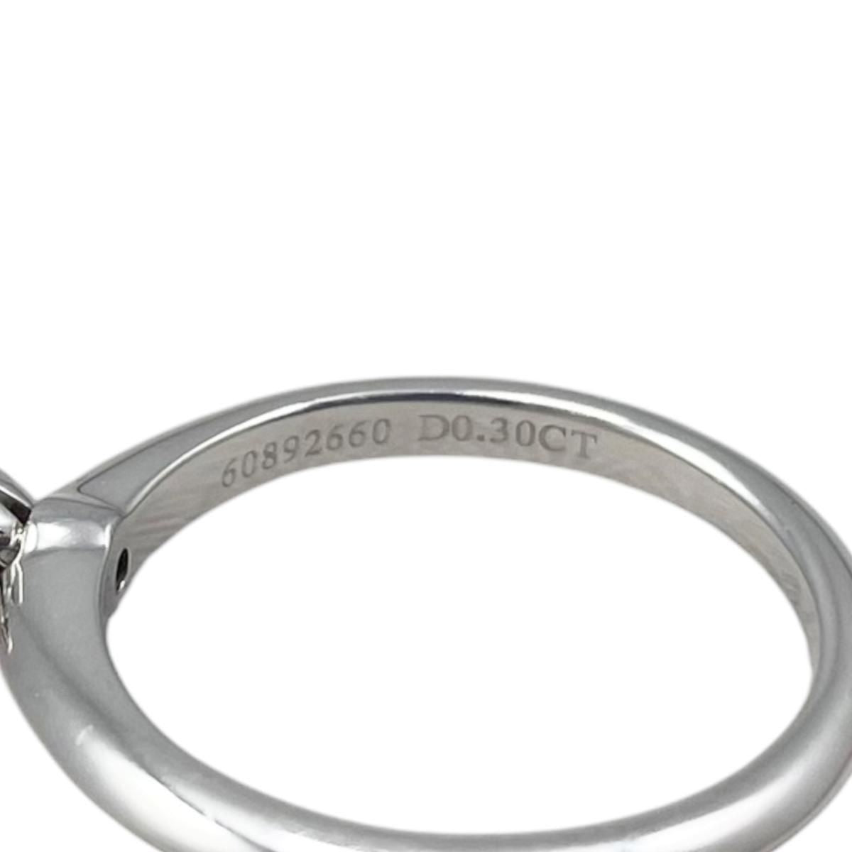 Tiffany Ring 8 Pt950 0.30Ct