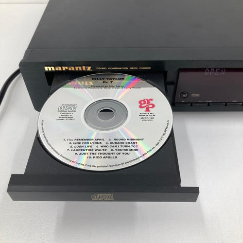 Marantz Cd Md Cassette Deck Cd/Md Cm6001