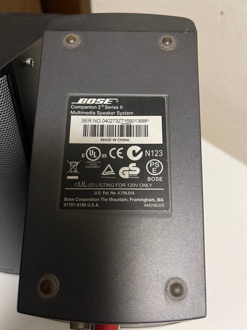 Bose Speaker Companion 2 Series Ii