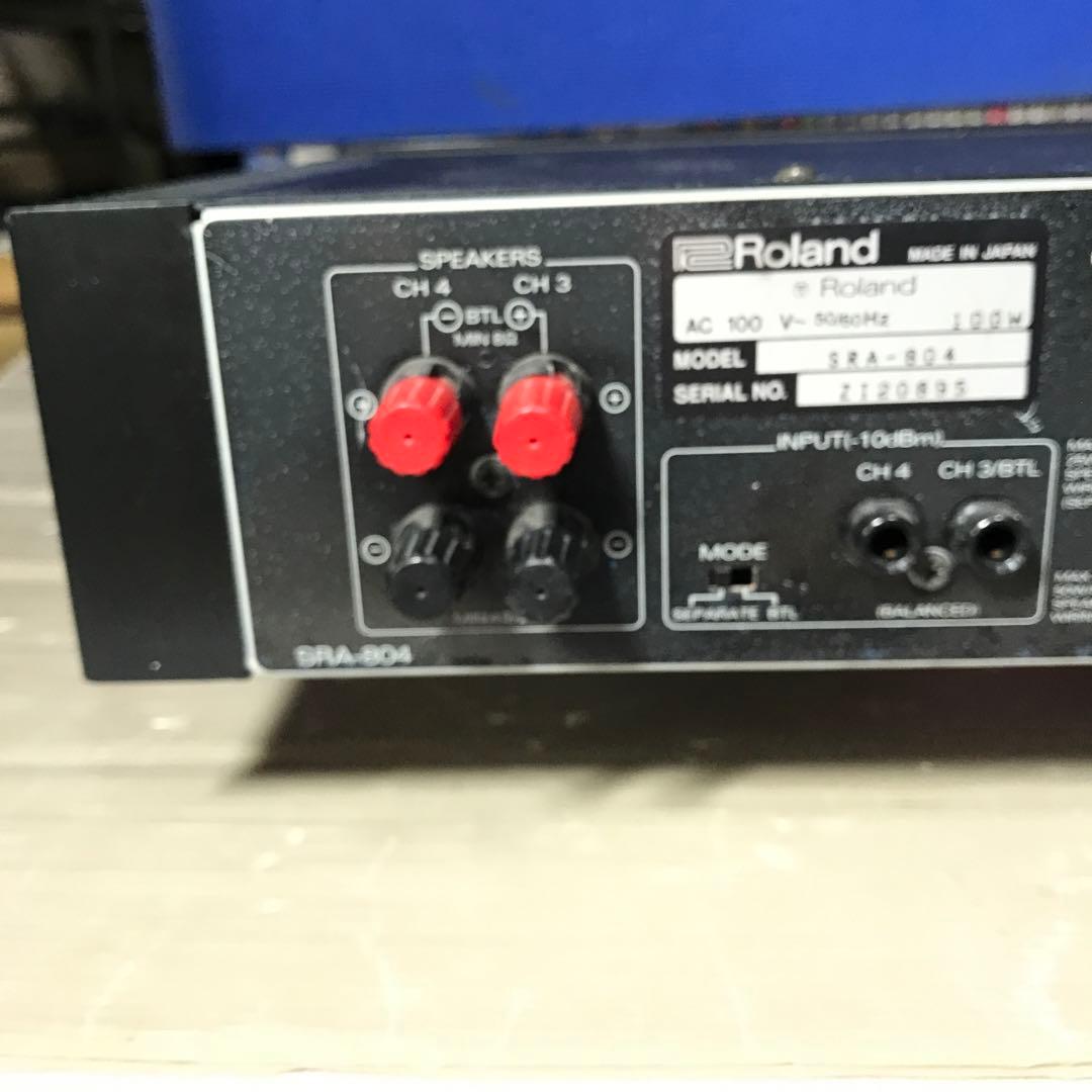 Power Amplifiers Roland Sra-804 4Ch