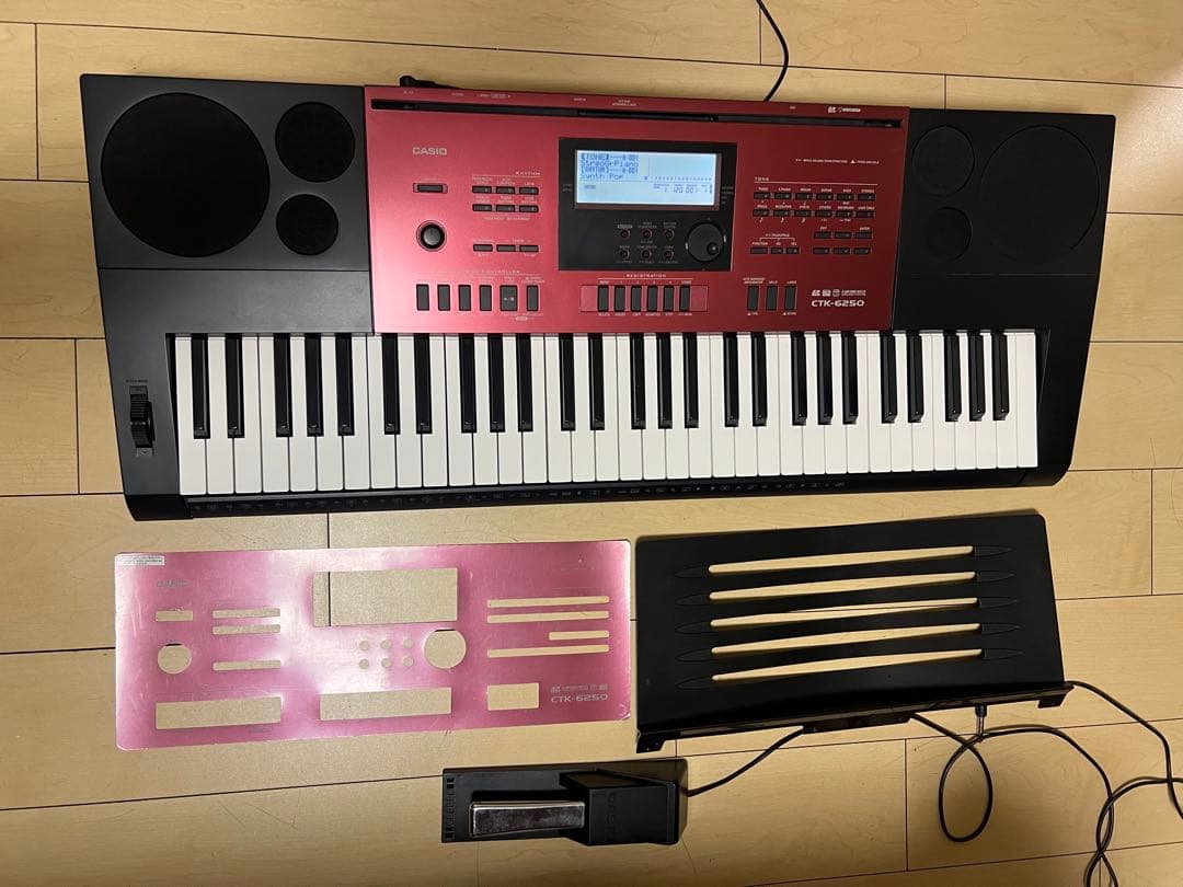 Keyboard Electronic Piano Casio Ctk-6250