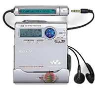 Portable Md Player Sony Mz-R910-S Mdlp