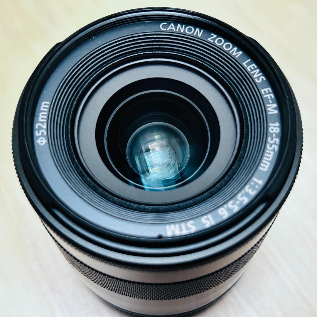 Canon Lens (Zoom) Ef-M18-55Mm F3.5-5.6 Is Stm+Ew-54