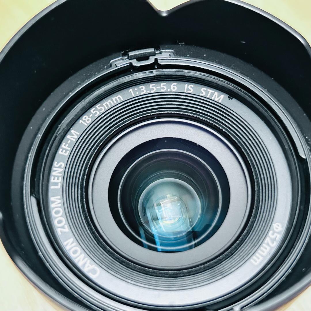 Canon Lens (Zoom) Ef-M18-55Mm F3.5-5.6 Is Stm+Ew-54