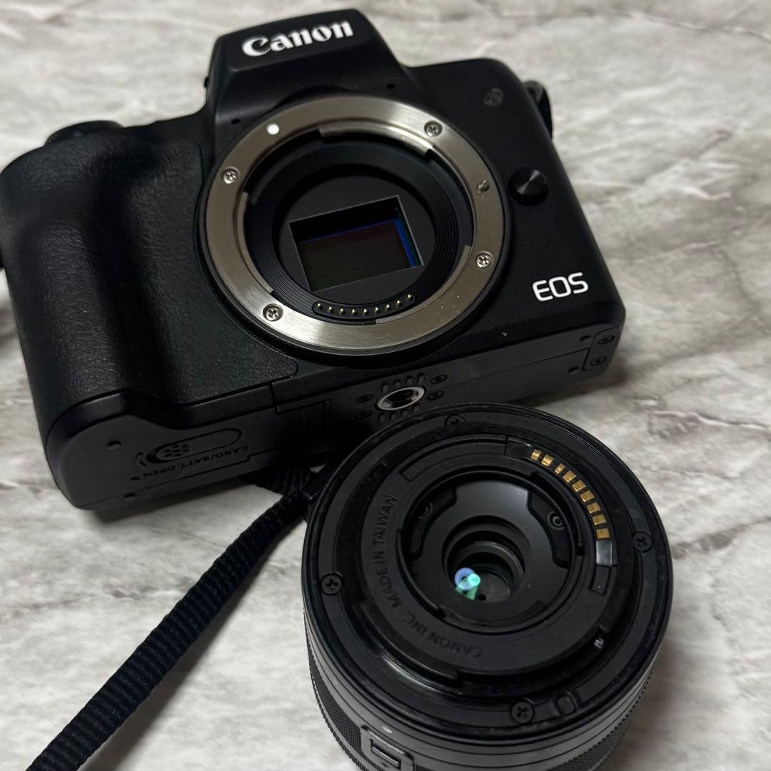 Canon Mirrorless Interchangeable Lips Eos Kiss M
