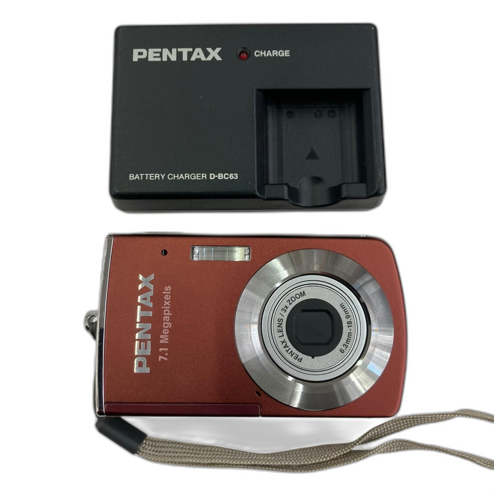 Pentax Compact Digital Camera 118011 Optio M30 7.1Megapixels 3X Zoom