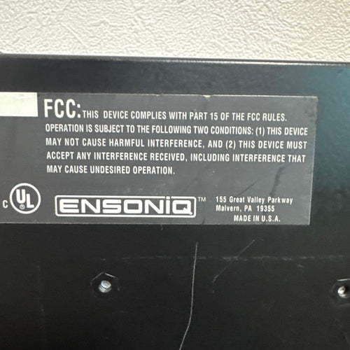 Multitrack Recorders Ensoniq Asr-X
