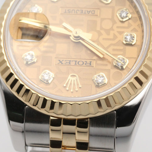 Rolex Others 10P G 179173G Ch/ /Np K18