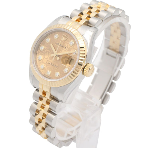Rolex Others 10P G 179173G Ch/ /Np K18