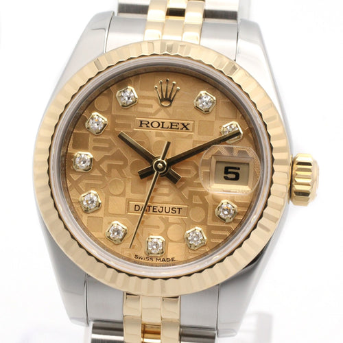 Rolex Others 10P G 179173G Ch/ /Np K18