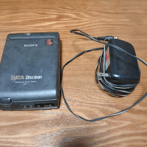 Sony Portable Cd Player Data Discman Dd-1