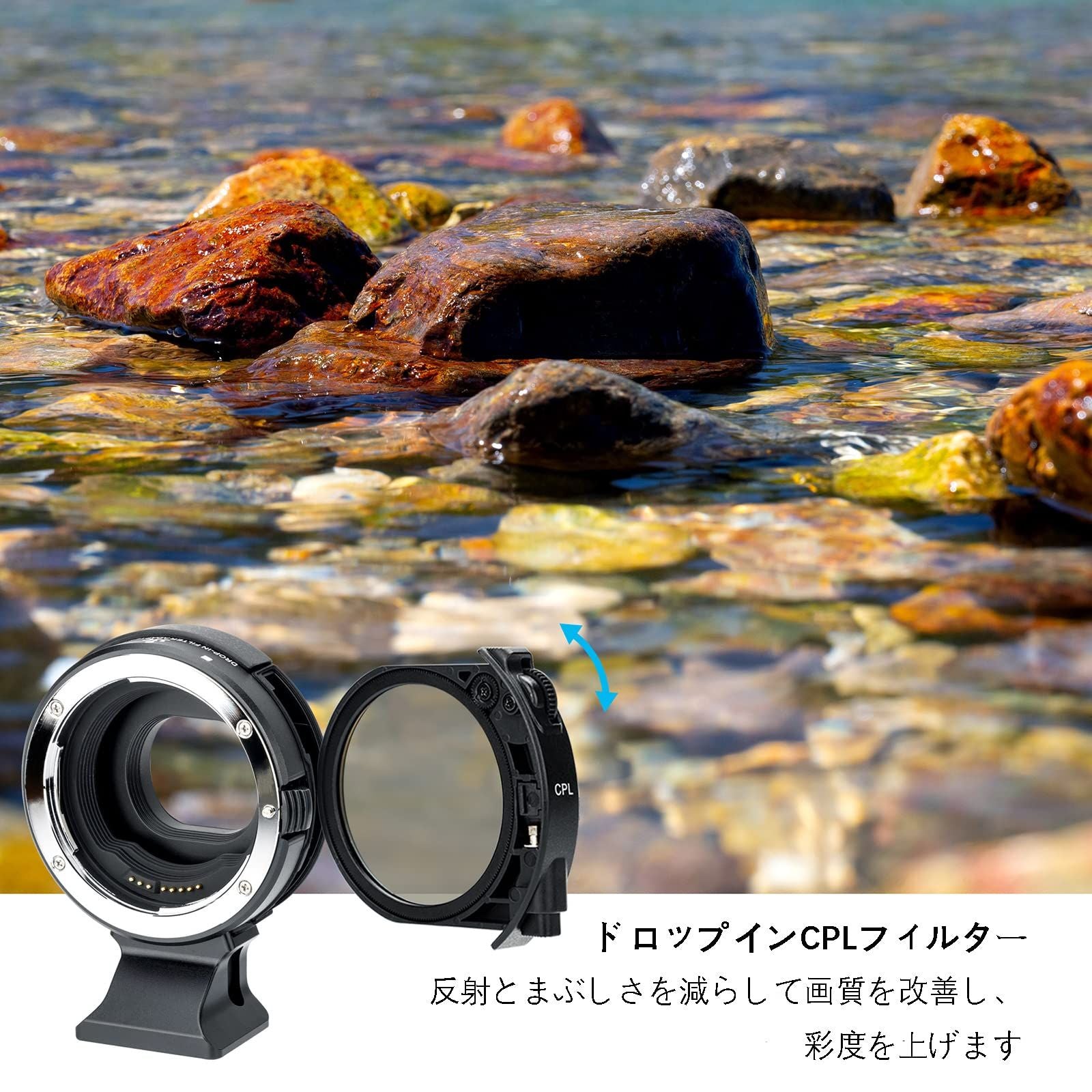 Others Jjc Ef-Eosr Uv Cpl Nd (Nd3-Nd500 Canon Ef/Ef-S Rf Eos R6 Mar