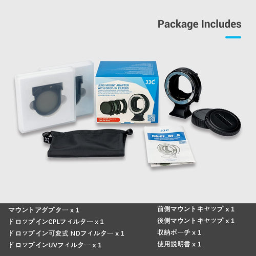 Others Jjc Ef-Eosr Uv Cpl Nd (Nd3-Nd500 Canon Ef/Ef-S Rf Eos R6 Mar