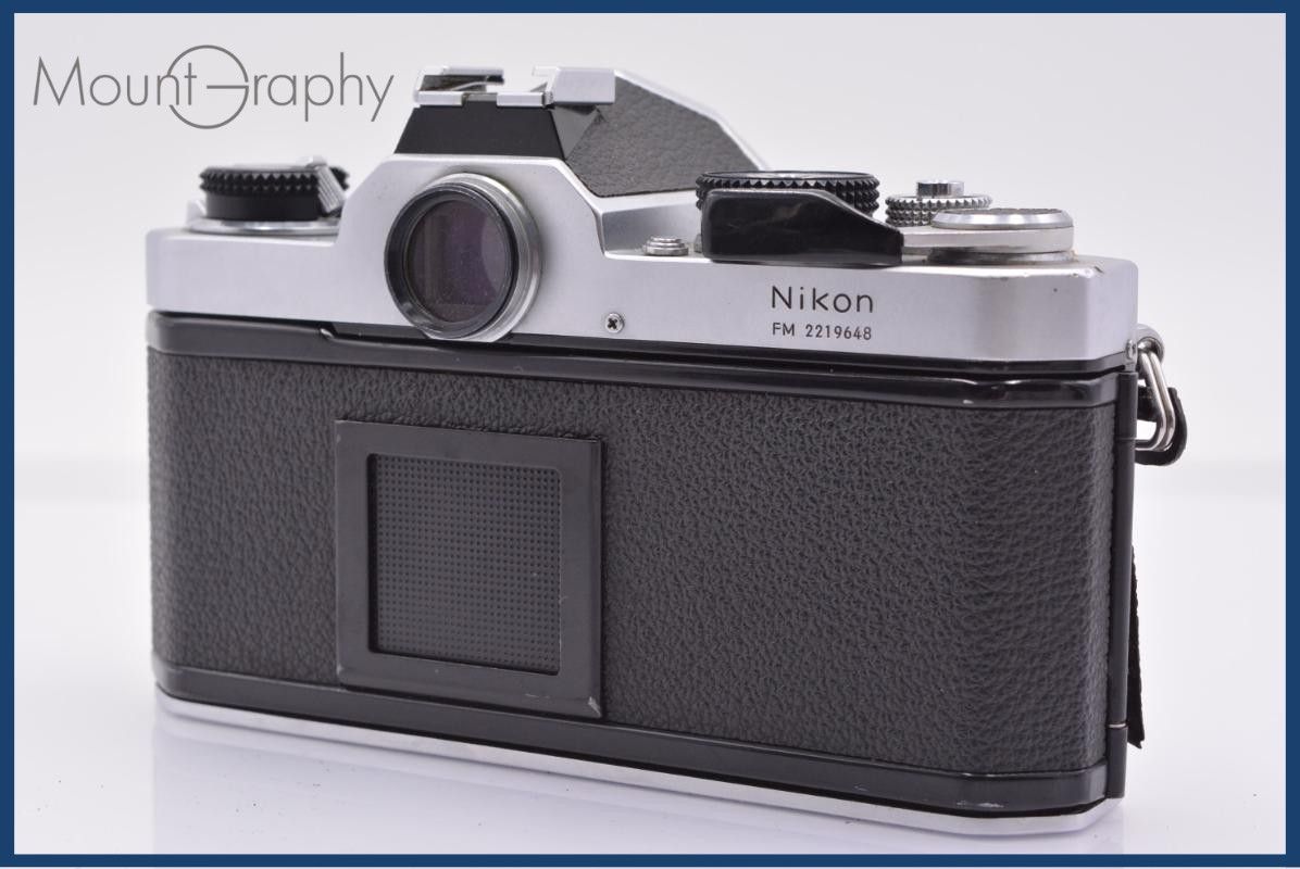 Slr Camera (Film) Nikon Fm #Yk8226