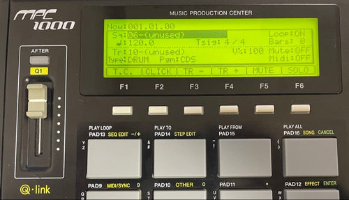 Akai Professional Sampler Mpc1000 Bk