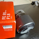 Sony Lens (Single Focus) Fe F1.8 E