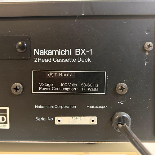 Nakamichi Others Bx-1 2