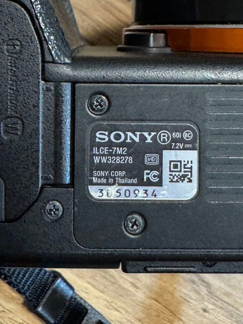 Sony Mirrorless Interchangeable Lips 7Ii