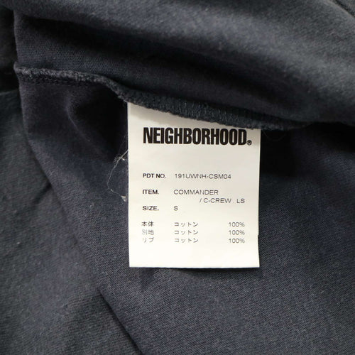Neighborhood 7 Minutes, Long -Sleeved Cut -And -Sew 19Ss Commander/C-Crew.Ls T