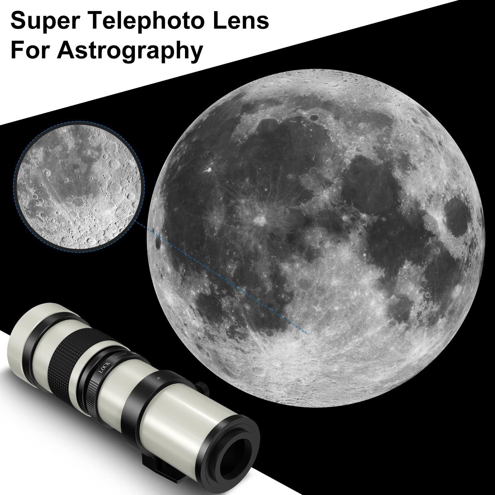 Lens (Single Focus) F/8.3 F- D5500 420-800Mm D3300 D3200 D5300 D3400 D7200 D750