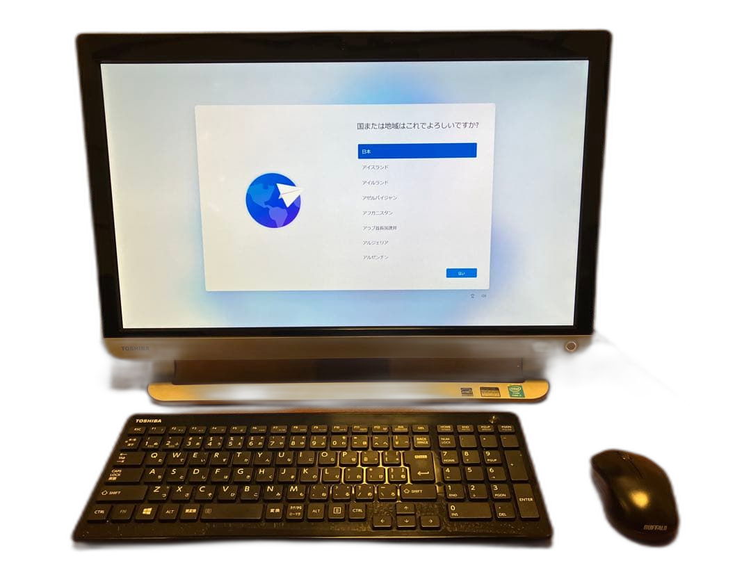 Toshiba Windows Desktop Dynabook Regza Pc D714/T8 Windows11