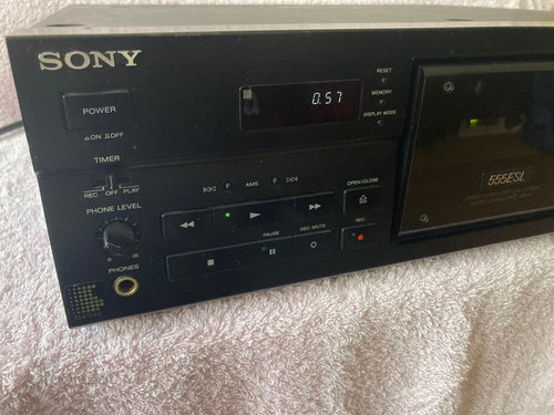 Sony Cd, Md Cassette Decks Tc-K555Esl