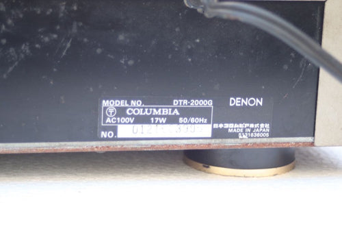 Denon Others Dtr-2000G Dat