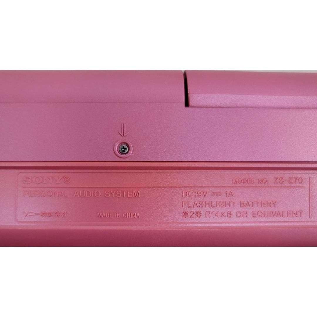 Radio And Boombox Sony Cd E70 Zs-E70/P