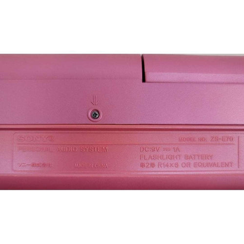 Radio And Boombox Sony Cd E70 Zs-E70/P