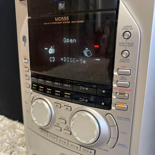 Sony Mini Component Systems Cdmd Dhc-Md555