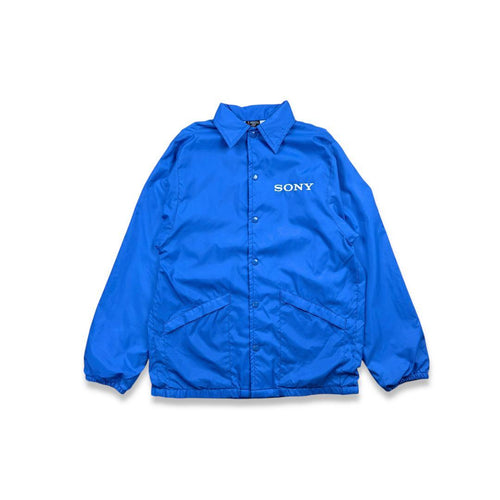 Sony Nylon Jacket 80S Usa Blue