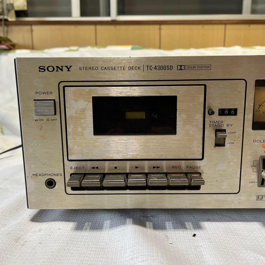 Sony Cd, Md Cassette Decks Tc-4300Sd