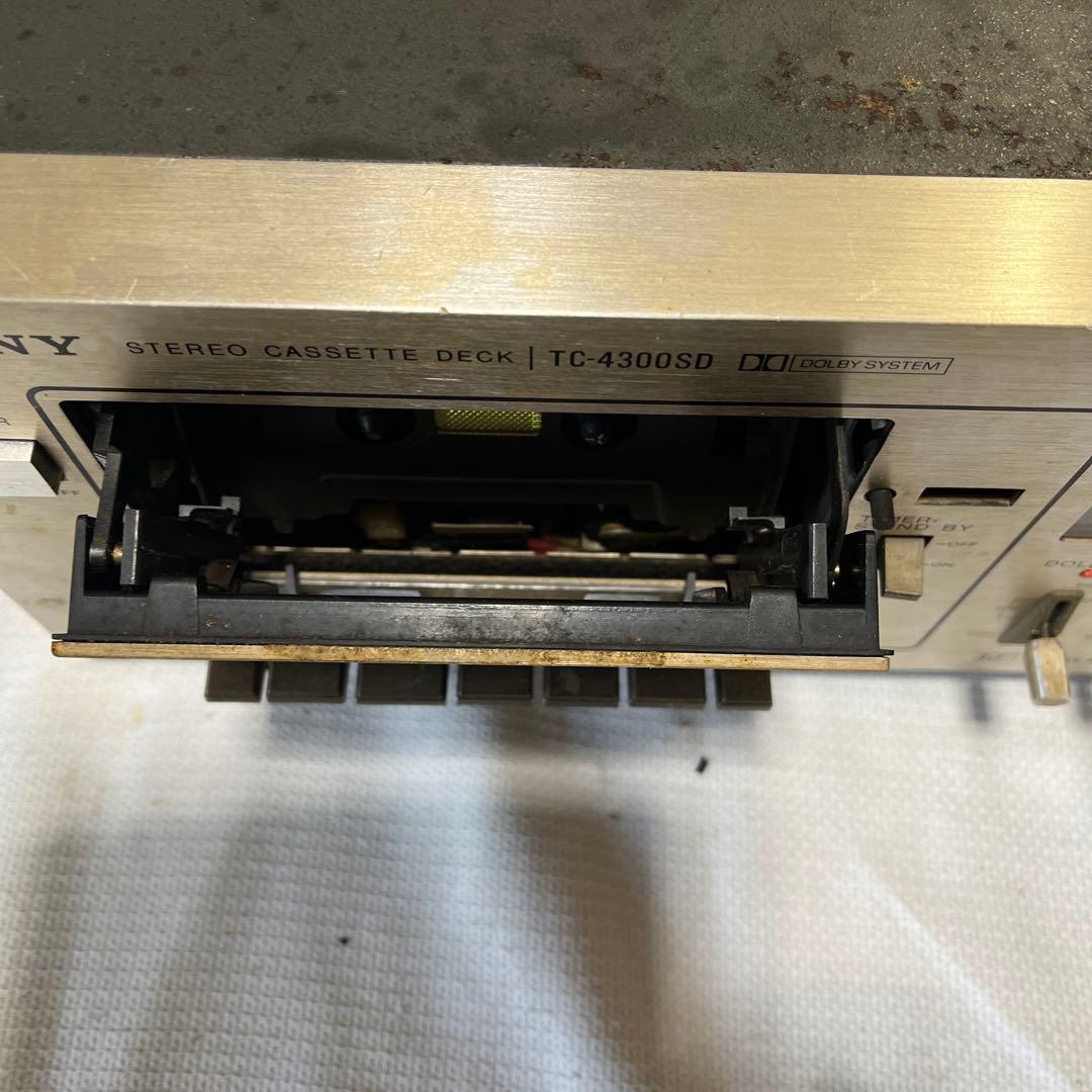 Sony Cd, Md Cassette Decks Tc-4300Sd