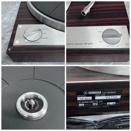 Record Players (Turntables) Yamaha Yp-D71