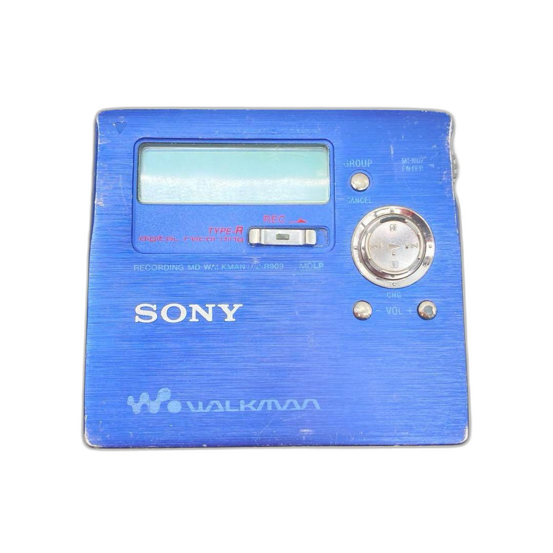 Sony Portable Md Player Mz-R909 Ok