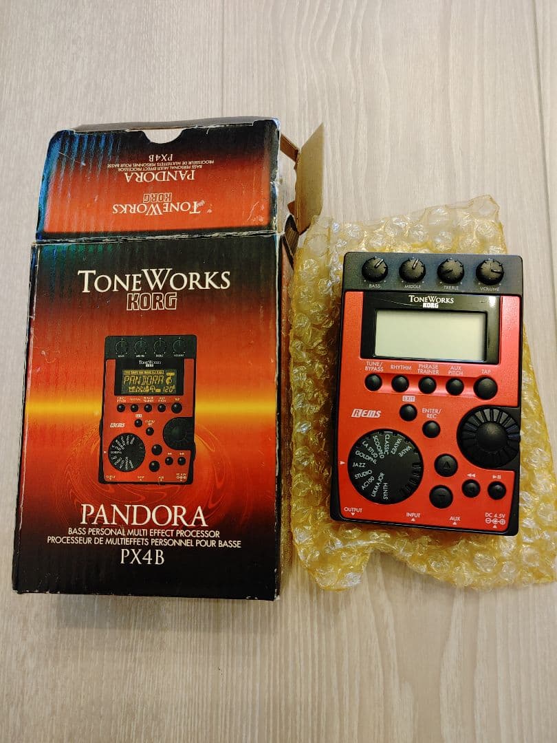Bass Effects Units Korg Toneworks Pandora Px4B
