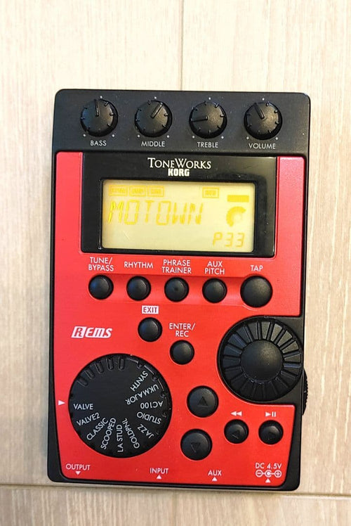 Bass Effects Units Korg Toneworks Pandora Px4B