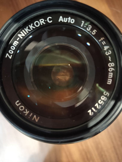 Zoom Lenses Zoom-Nikkor C Auto 1:3.5 F=43~86Mm