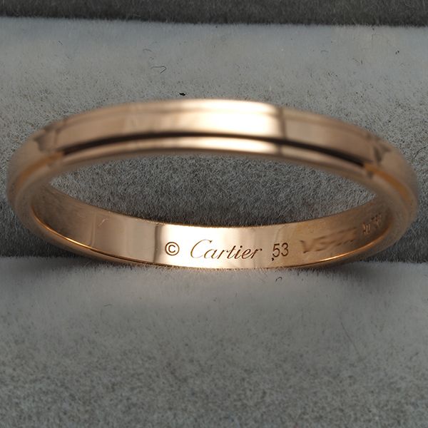 Cartier Ring 53 K18Pg #192771