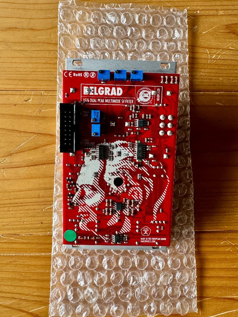 Modular Synthesizer Xaoc Devices Belgrad Dual Peak Filter