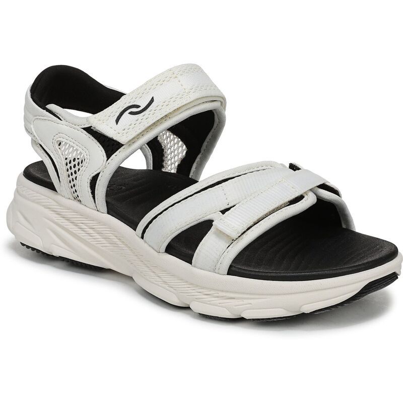Sandals Ryka Devotion Max Womens Strappy Black White