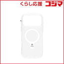 Hamee Soft Hard Case Iphone17 Pro Maxiface Look In Clear Hybrid Magsynq