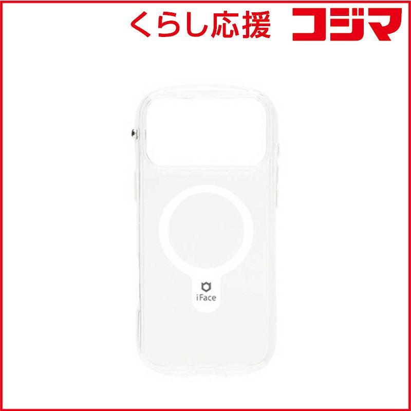 Hamee Soft Hard Case Iphone17 Pro Maxiface Look In Clear Hybrid Magsynq