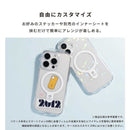 Hamee Soft Hard Case Iphone17 Pro Maxiface Look In Clear Hybrid Magsynq